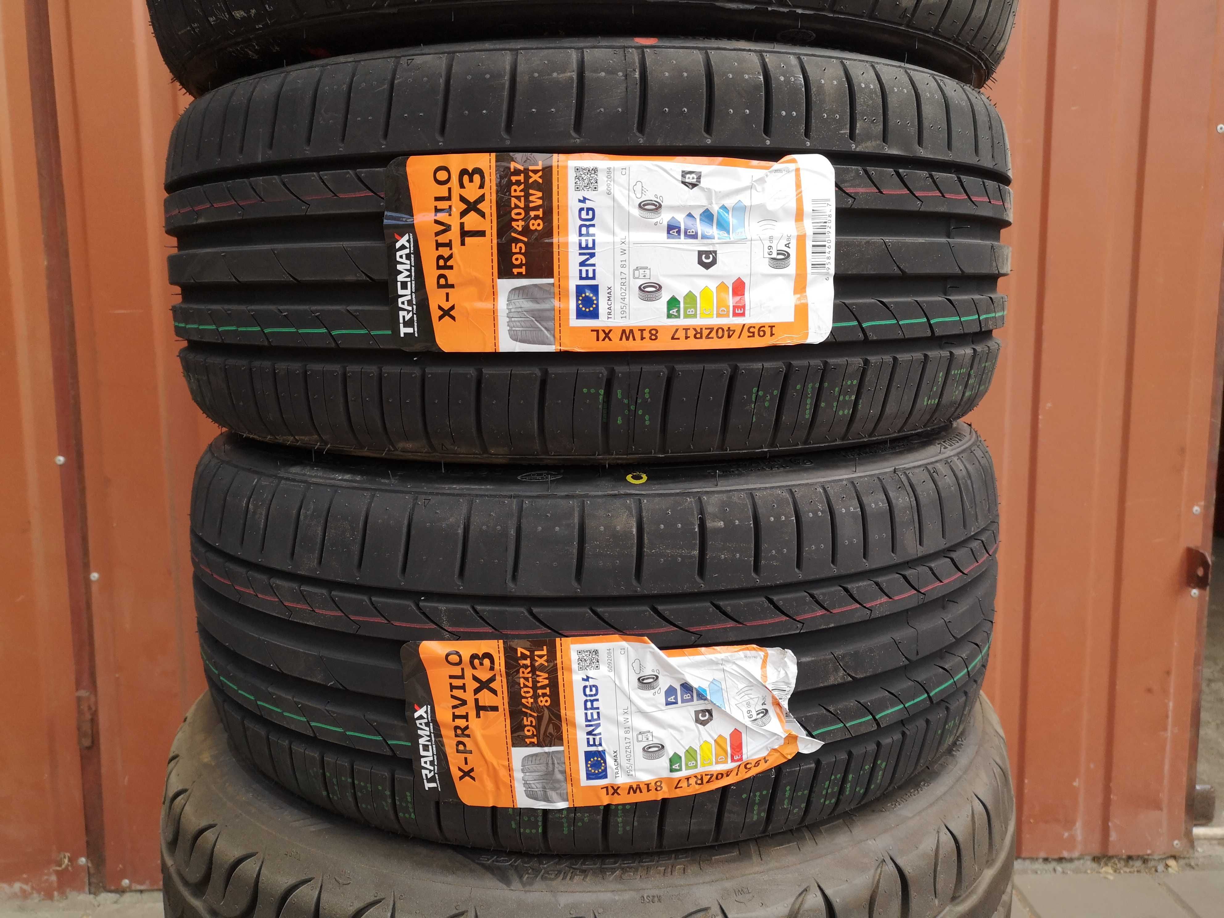 195/40 R17 81W XL Extra Load - Tracmax X-Privilo TX3 (2 sztuki) NOWE