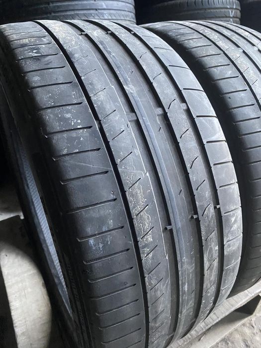 235.35.19 Continental 2шт лето БУ склад шины резина из Европы 35 R19