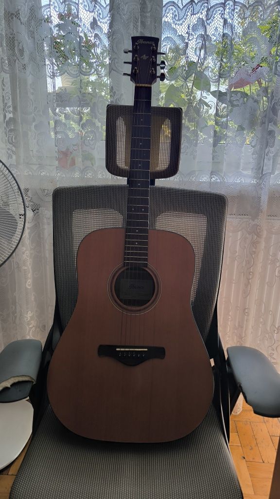 Gitara akustyczna Ibanez AW65-LG kit nowe struny zestaw do nauki