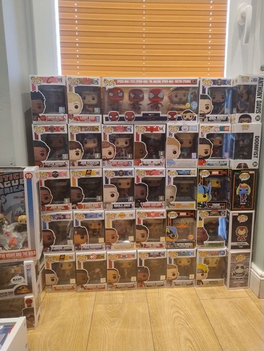 Figurki Funko pop NBA marvel