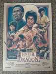 Poster - Bruce Lee: Enter The Dragon (papel kraft tamanho A3)