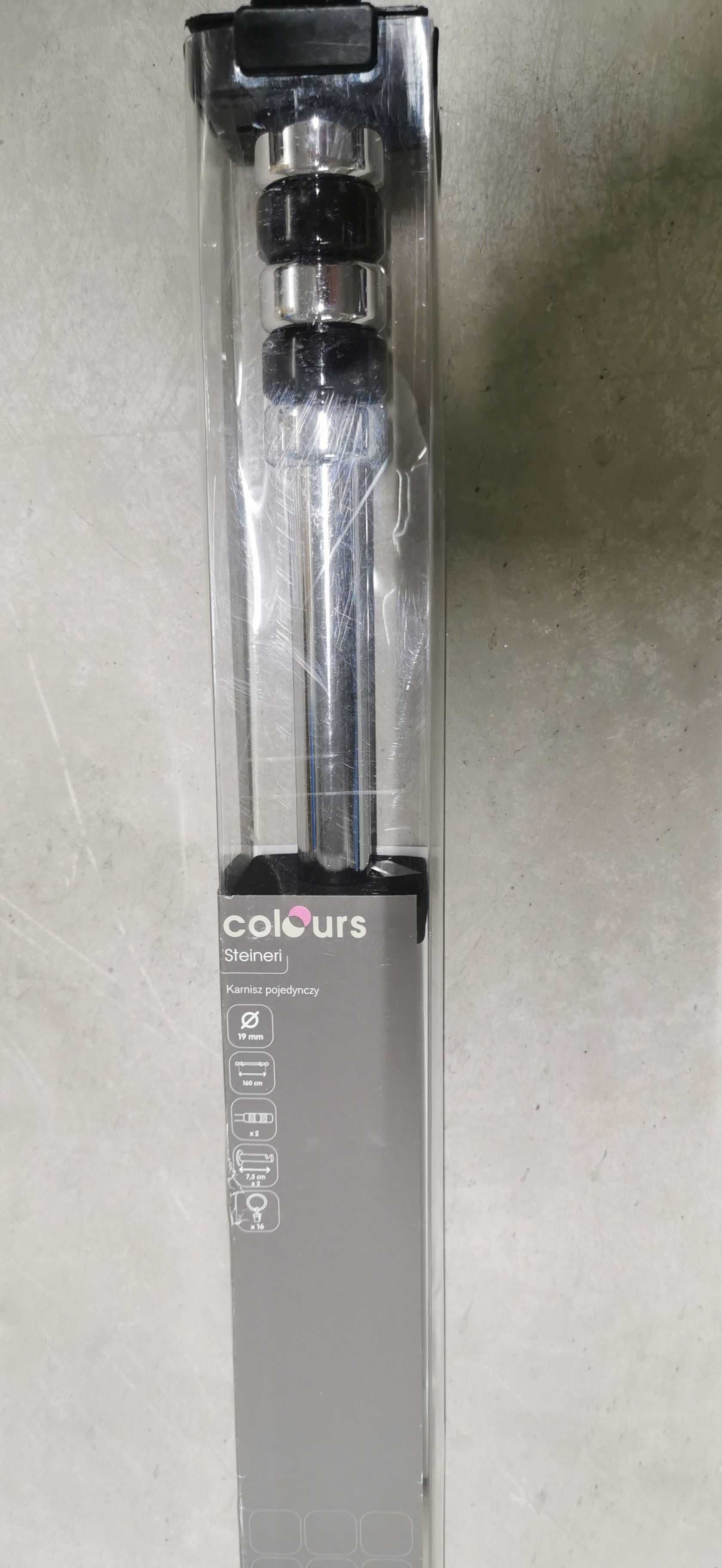 Karnisz colours Steineri Castorama 160 cm 1 szt. Nowy.