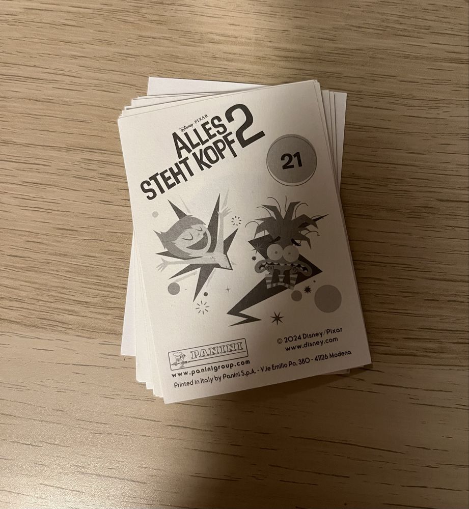 Cromos Divertidamente (Inside Out 2)
