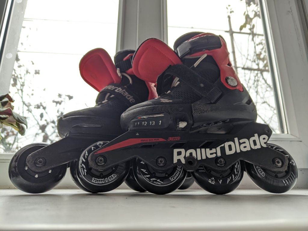 Ролики 17,5-20,5 см rollerblade microblade