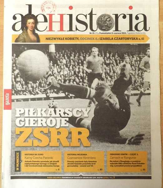 Ale Historia 2012 - piłka nożna  Mistrzostwa Europy 1960  ZSRR