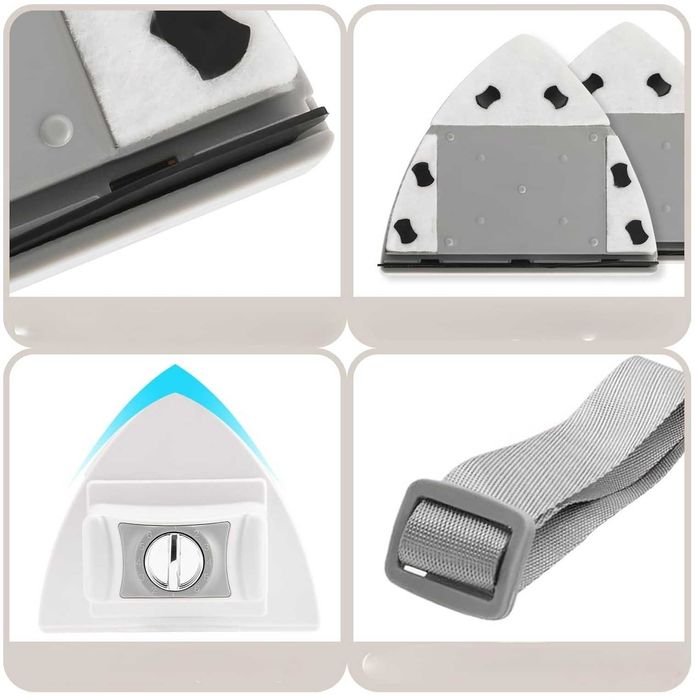 Magnetyczny Czyścik do Okien Myjka Regulowany 5-35mm Bezpieczny