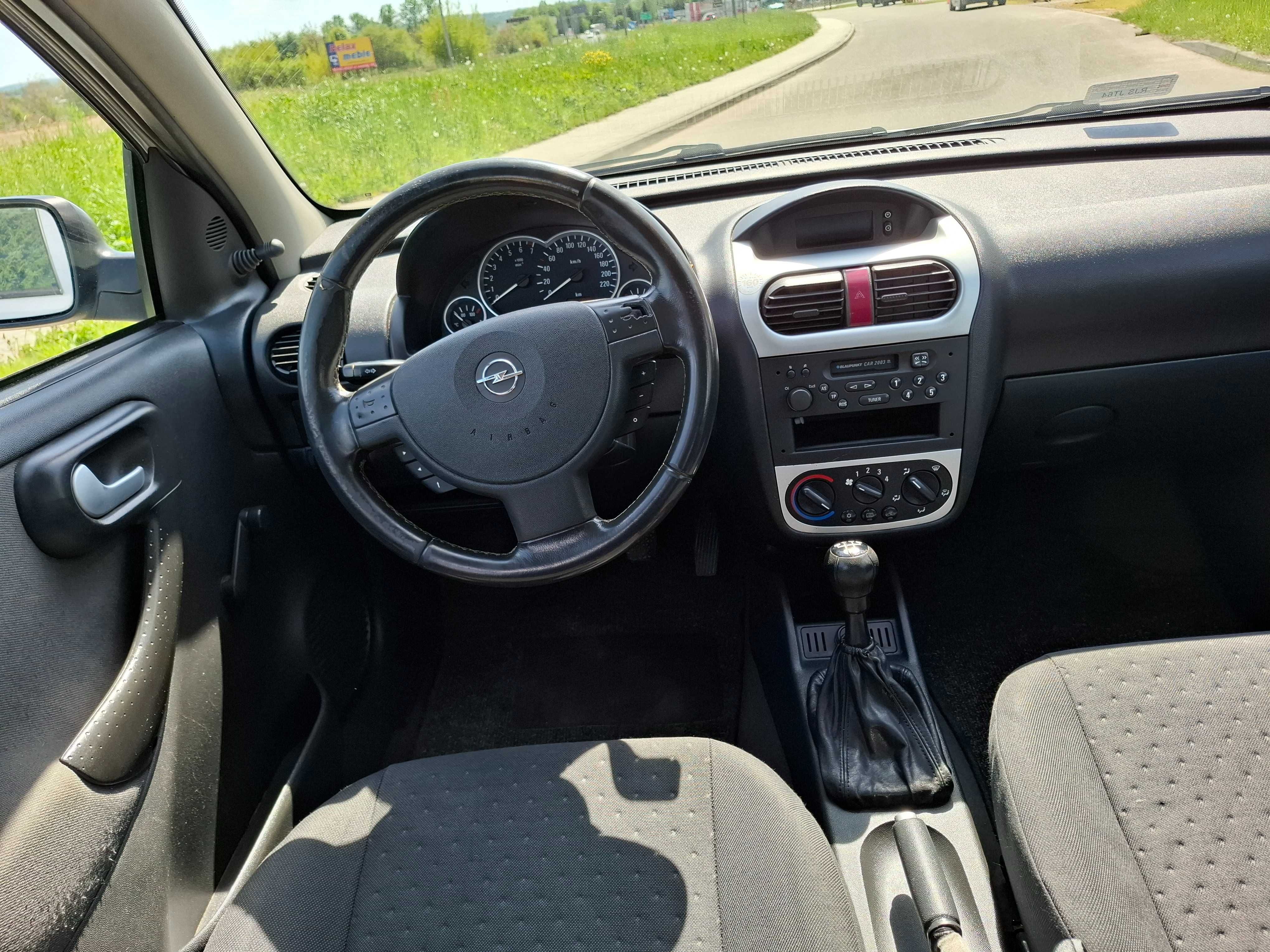 Opel Corsa C 1.2 Benzyna 2003r Klima Alu 5 Drzwi