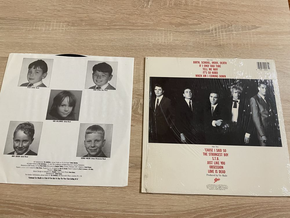 Godfathers Birth,School, Work, Death USA NM LP