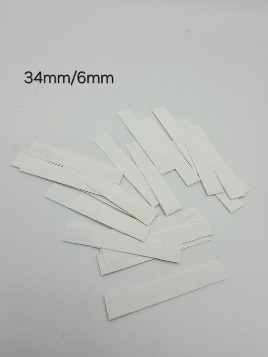 Zaworki plastikowe do akordeonu, rozmiar: 34mm/6mm, 20 szt.