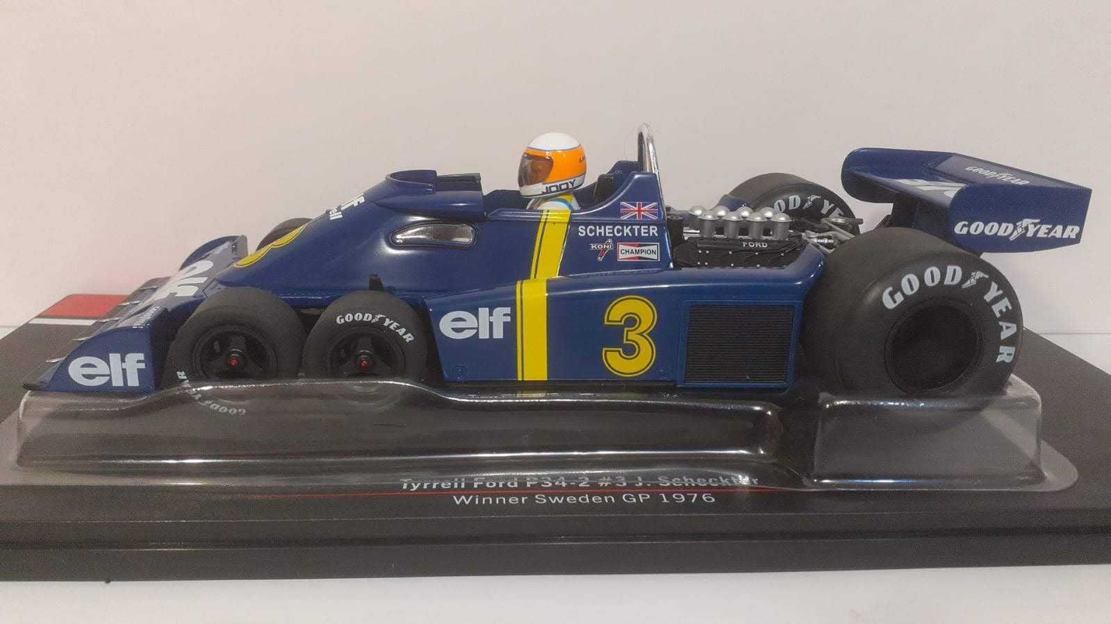 1/18 Tyrrell Ford P34 - 2 #3 J. Scheckter - MCG