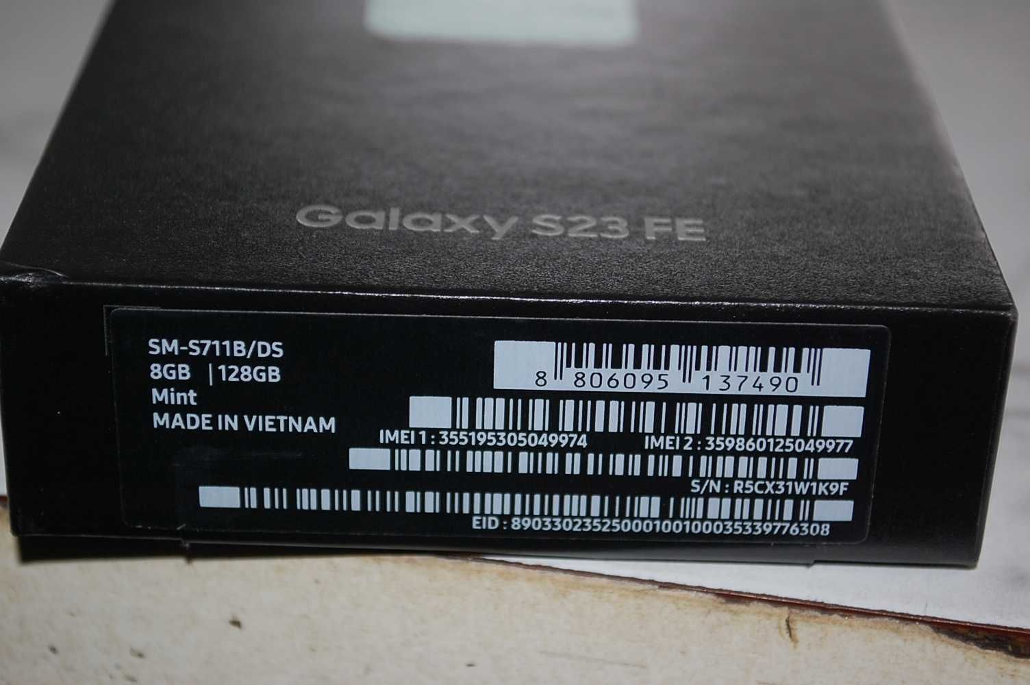 Smartfon Samsung Galaxy S23 FE 8 GB / 128 GB 5G MINT