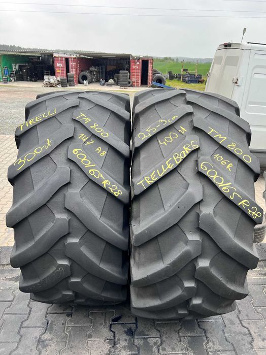 600/65R28 Pirelli TM800/ Trelleborg TM800