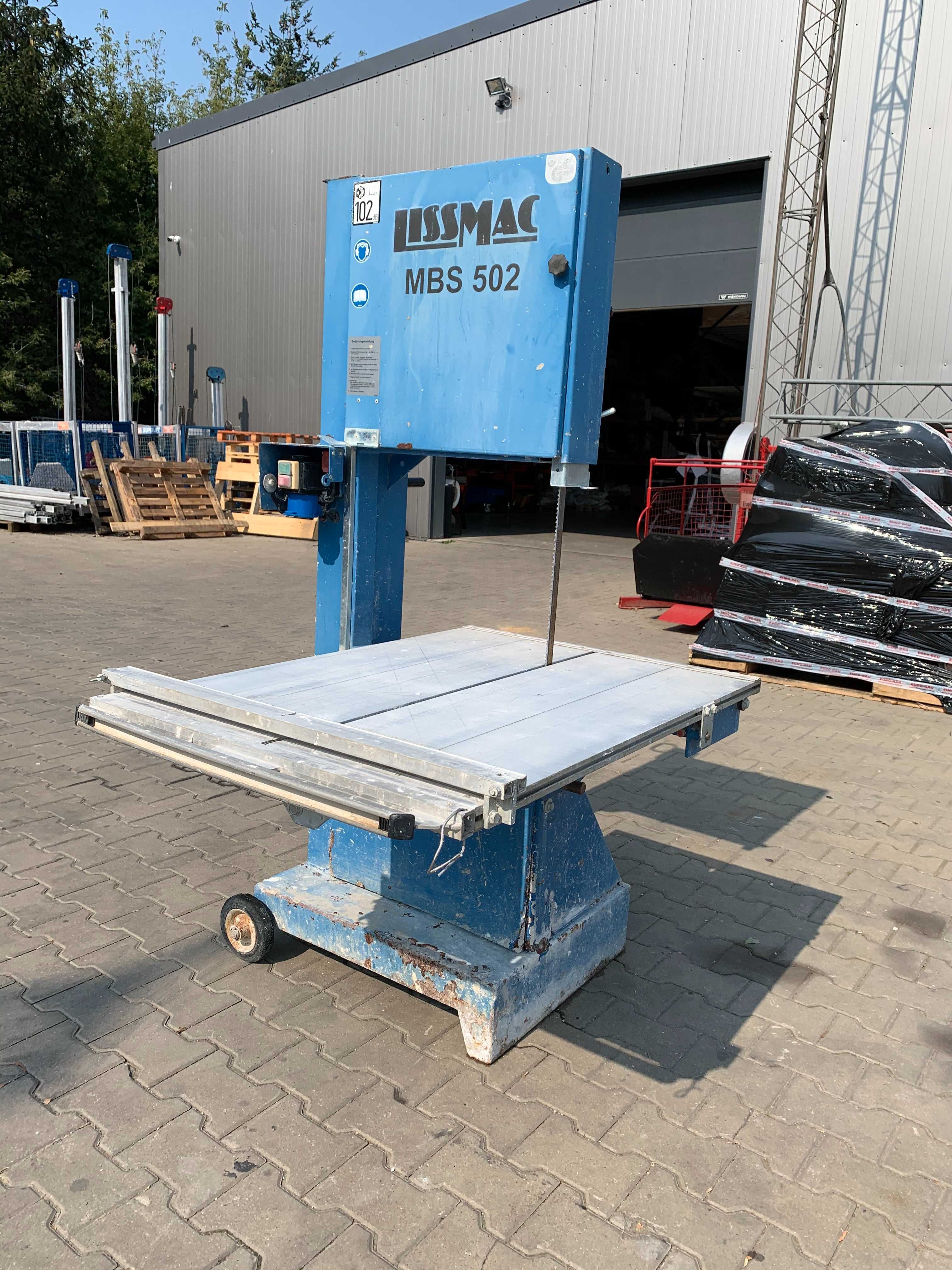 Taśma piła brzeszczot do LISSMAC MBS 502 porotherm ytong 3520x27x0,9mm