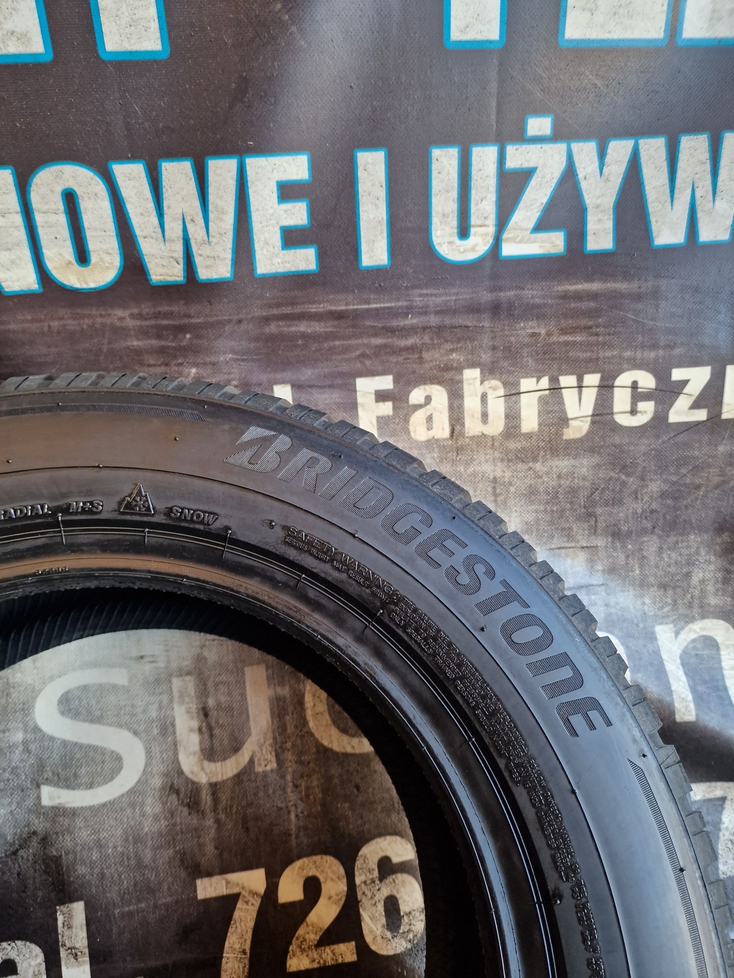 Opony zimowe 215/65/16 Bridgestone Para Nowe