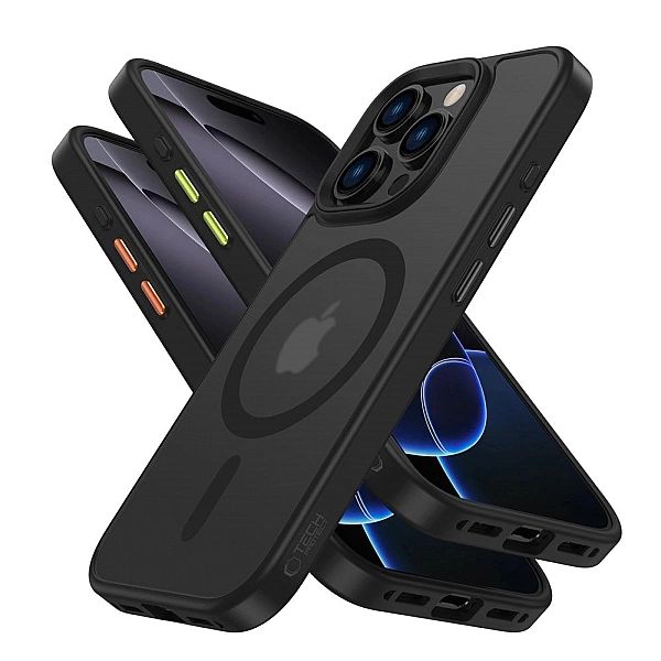 Tech-Protect Magmat Xt 3-Set Magsafe Iphone 16 Pro Max Matte Black