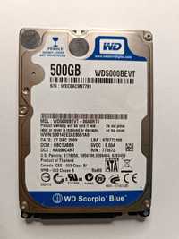 Жесткий диск Western Digital 500 ГБ WD5000BEVT