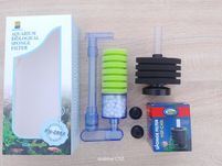 2x filtr gąbkowy na powietrze mechaniczno-biologiczny WYSYŁKA