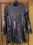 Sukienka cekinowa Topshop