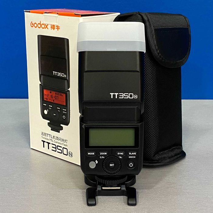 Godox Speedlite TT350-N (Nikon) - NOVO - 3 ANOS DE GARANTIA