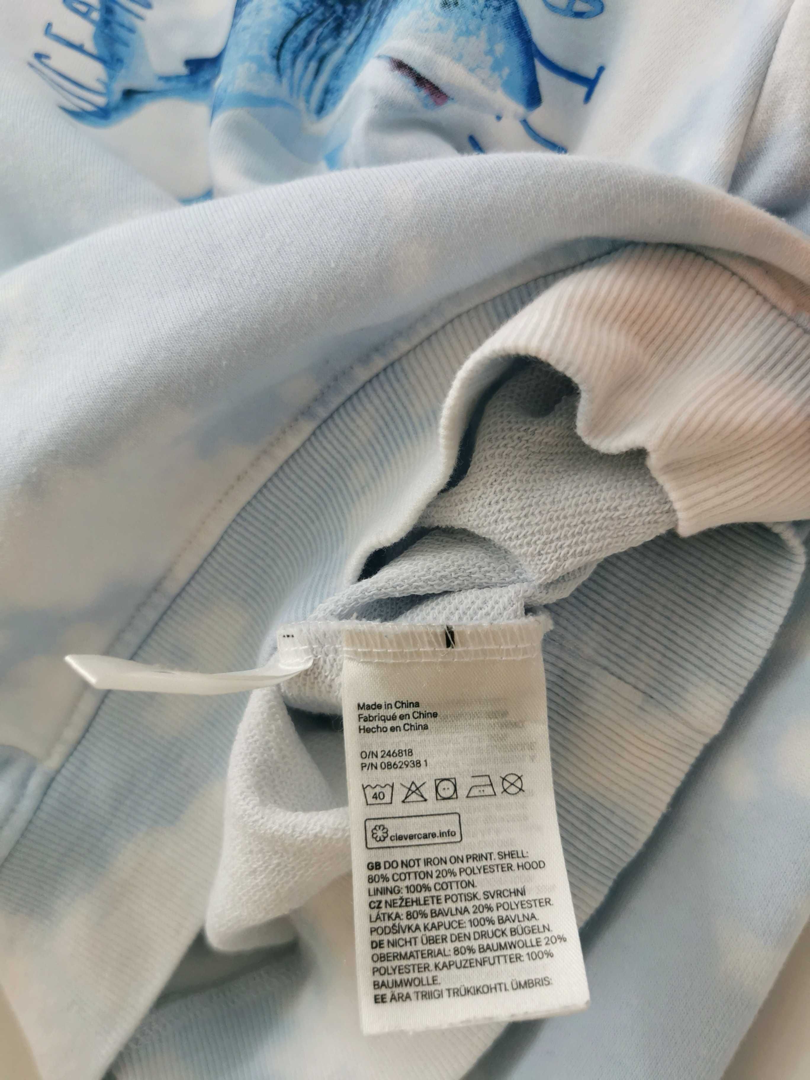 Bluza rekin H&M seria projekt Kijak 122/128