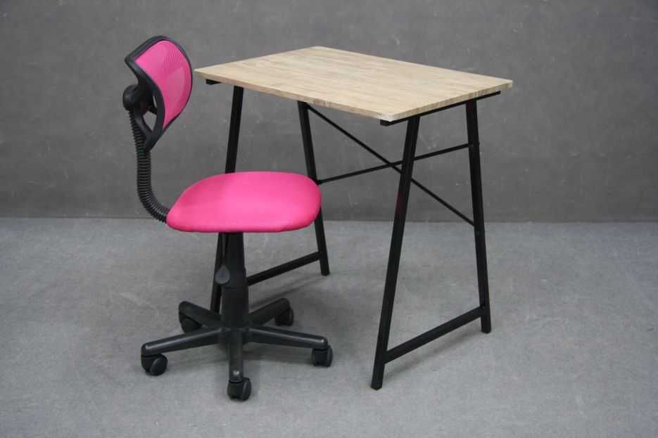 Zestaw biurko i fotel dla dzieci drewno + metal (2 kolory) BGM24.pl