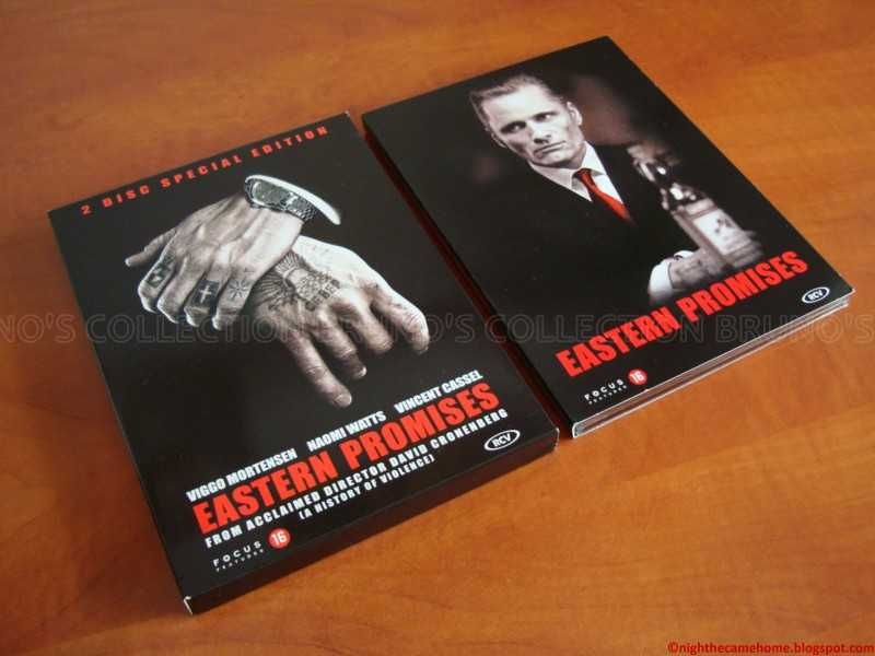 Eastern Promises DVD digipak