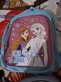 Plecak szkolny Krainy Lodu Anna i Elsa