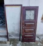 Porta em madeira mussivi com aduela