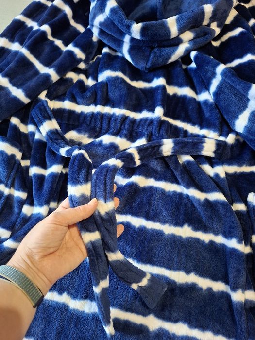 Теплий махровий халат з капюшоном длч підлітка 13-14 років dunnes