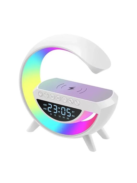 Coluna, candeeeiro LED e carregador "G"