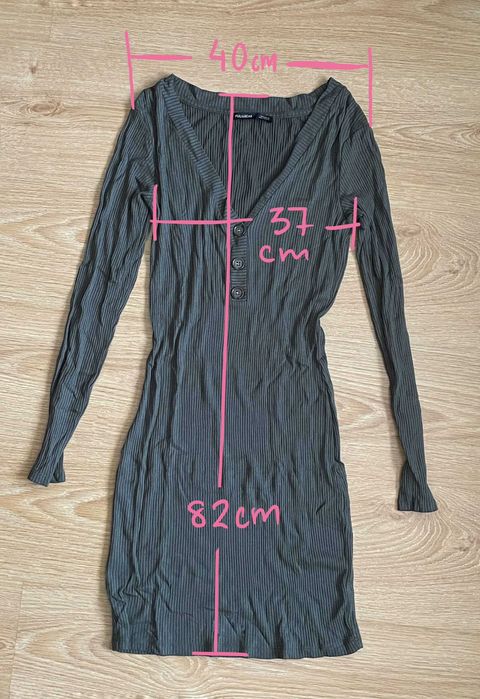 Vestido Verde P&B, M