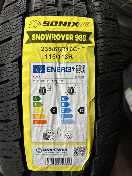 NOWE opony zimowe 235/65R16C Sonix Snowrover 989 dostawcze WYSYŁKA