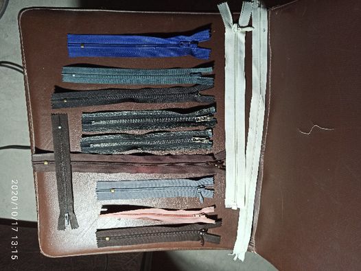 Молнии для одежды и т.д., эпохи СССР, 12шт.