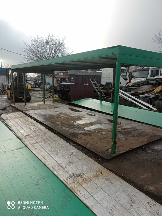 wiata,zadaszenie 7,30x2,50