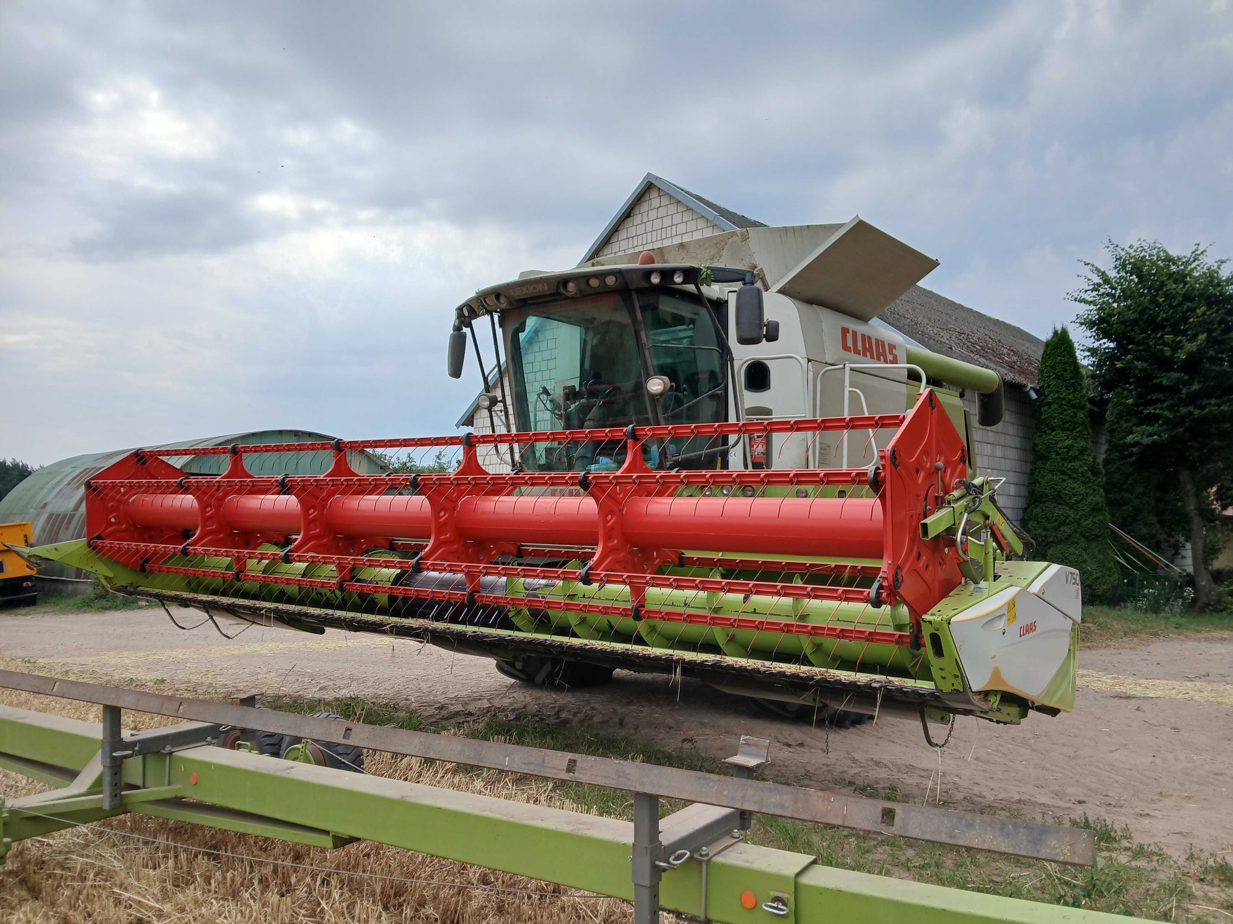 Kombajn 640 claas lexion 670  660 zbozowy john deere 580 class 520