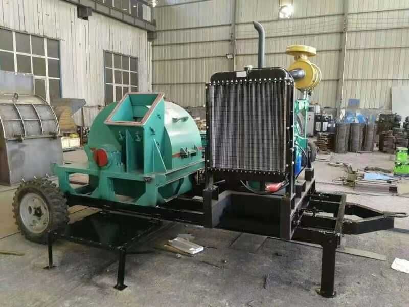 Kruszarka  NA WOM do drewna pod Pelet, młyn do trocin, zrębek 22-50kw