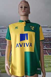 Norwich City F.C. Errea Authentic Official Product 2015-16 home size:L