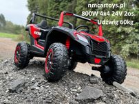 800W Udźwig 60kg 4x4 2os. 24V Buggy akumulator Auto pojazd samochód