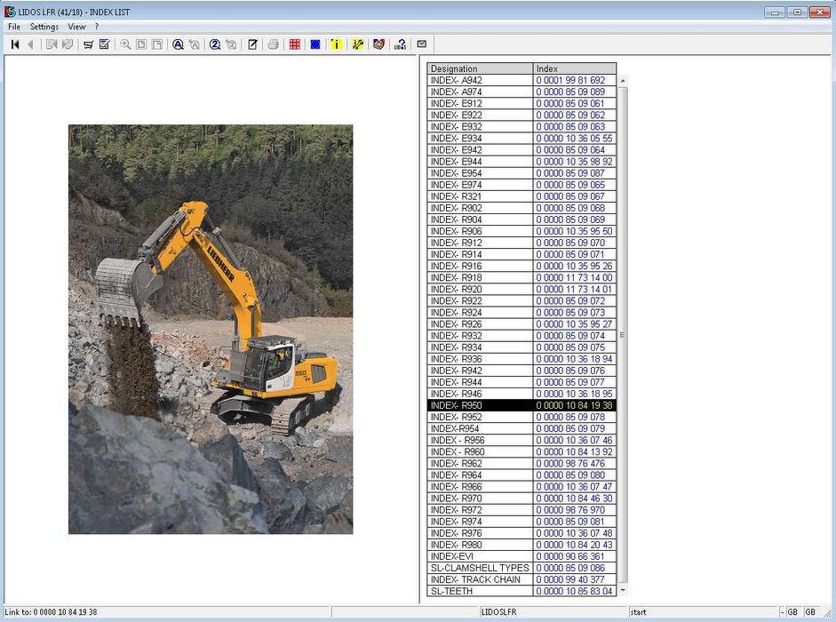LIEBHERR Lidos 2022 KATALOG Części Schematy Instrukcje Zdalna Instalac