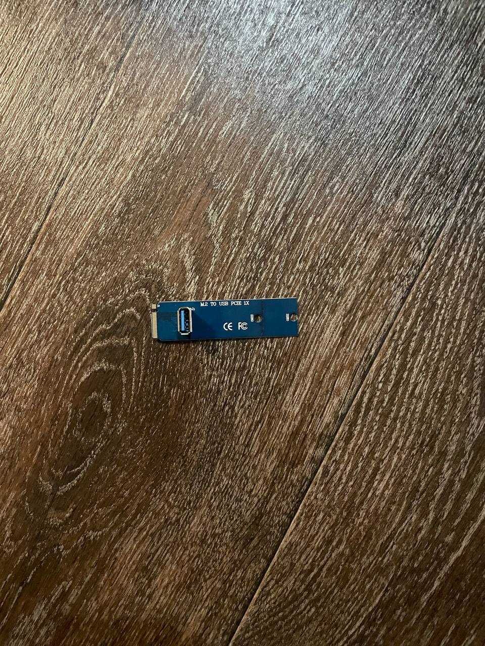 Райзер  M2 TO USB PCIE 1X