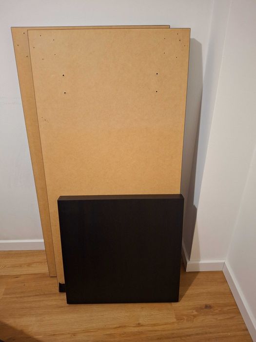 Tampos secretária preto