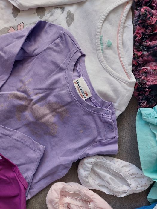 20 sztuk ubrań w rozmiarze 98