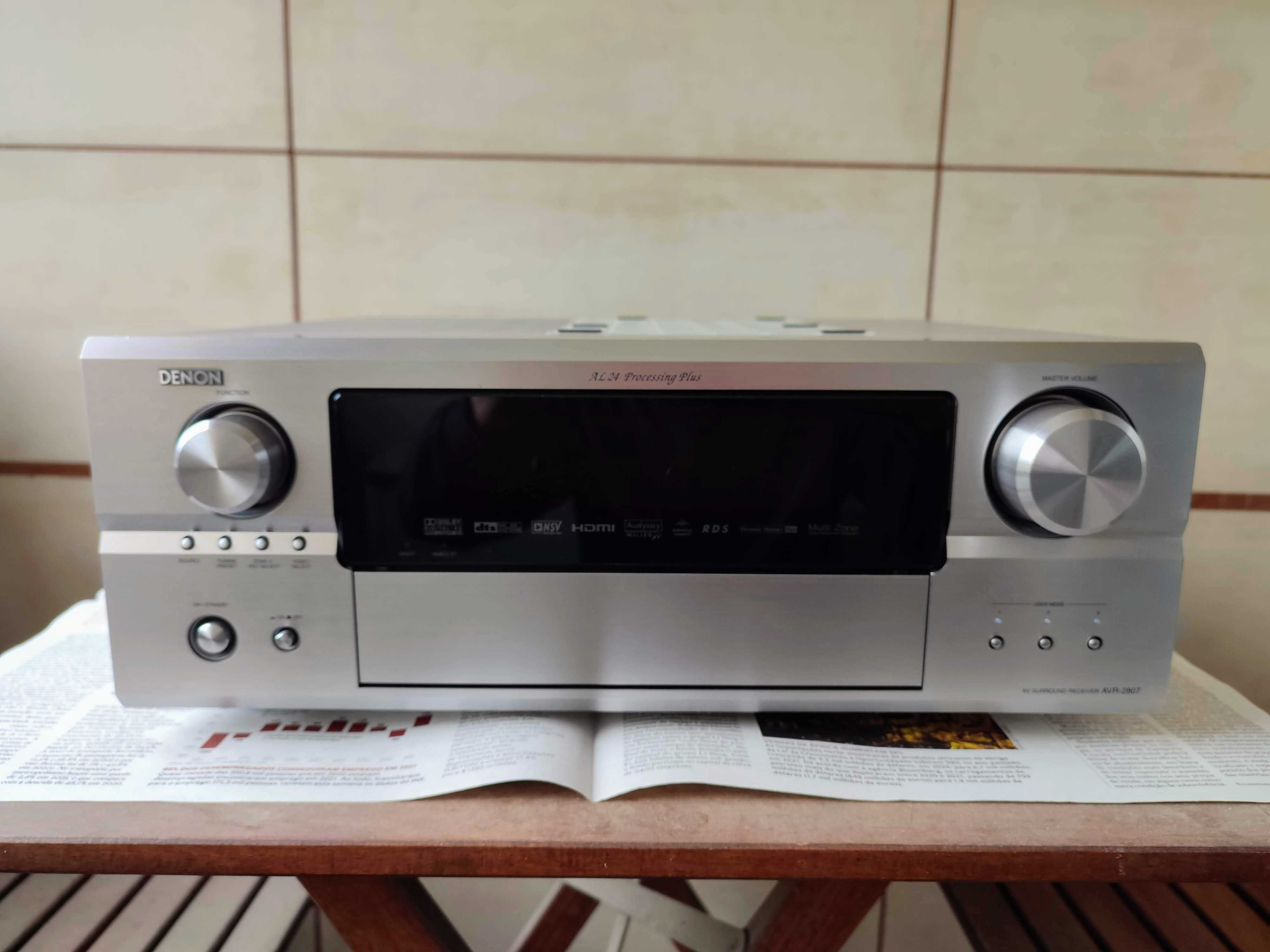 Amplificador receiver Denon AVR-2807