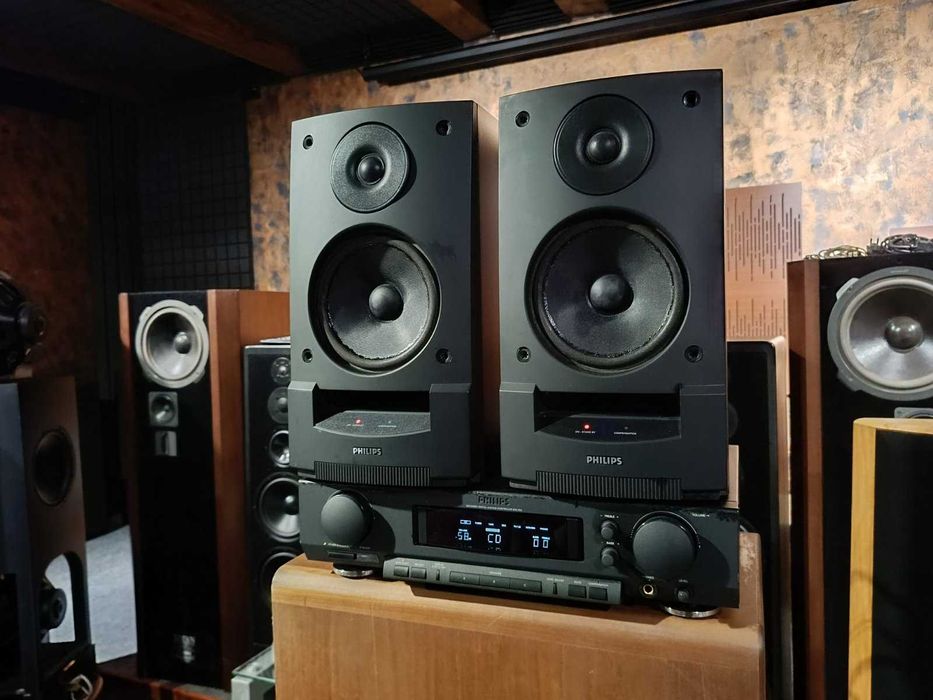 Philips 70 dss 940 активні полочники + dsc 950 підсилювач попередній