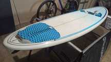 Epoxy nsp torq 76 Malibu 8 Evolution 9 funboard prancha de surf fins T