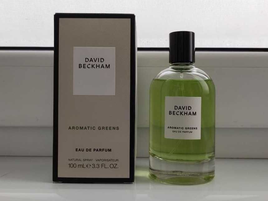 Чоловіча парфумерія Yves Rocher Cedre, David Beckham Aromatic Greens