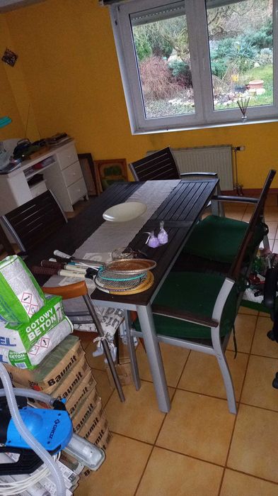 Meble Ogrodowe Tarasowe Jutlandia Jak NOWE Stół Ławka Krzesło Krzesła