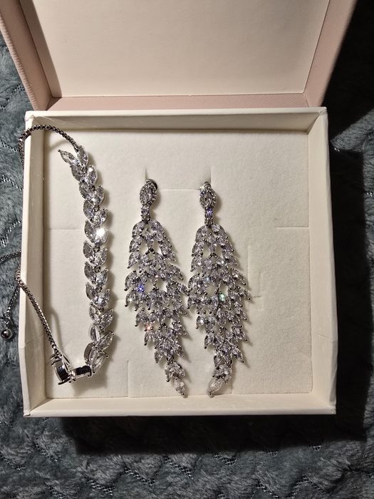 Kolczyki I bransoletka