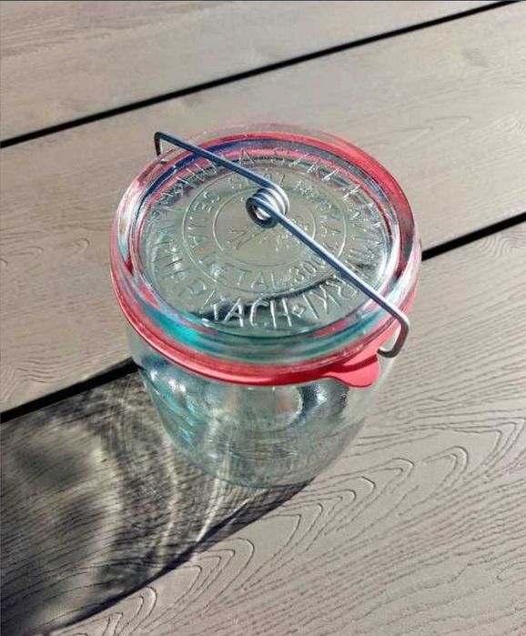 Słoik weck wek 1L/1.25L komplet z gumką i sprężyną Polecam Jak Nowe!