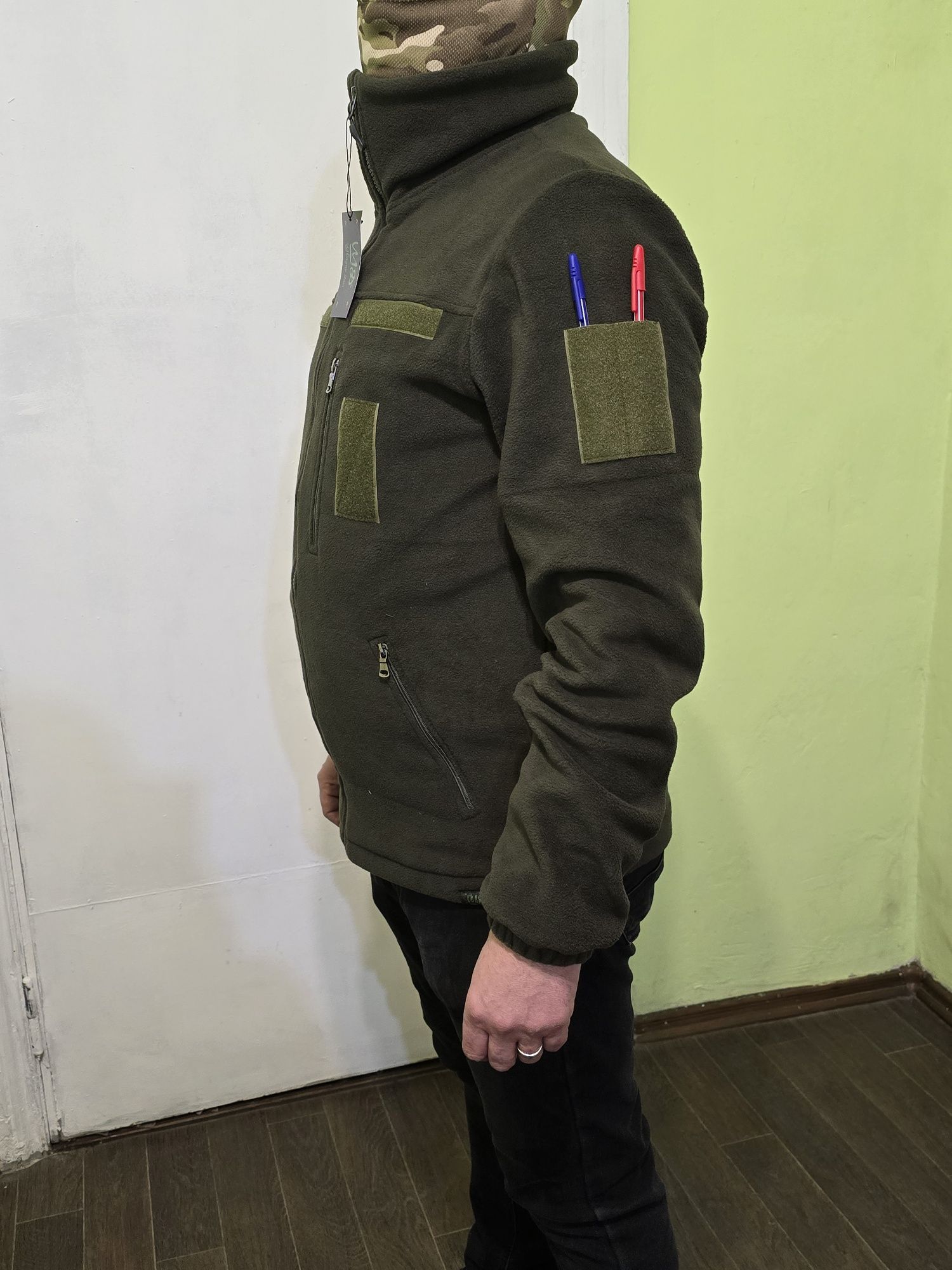 Кофта флисовая,олива.Опт,розница.Тактическая ,военная